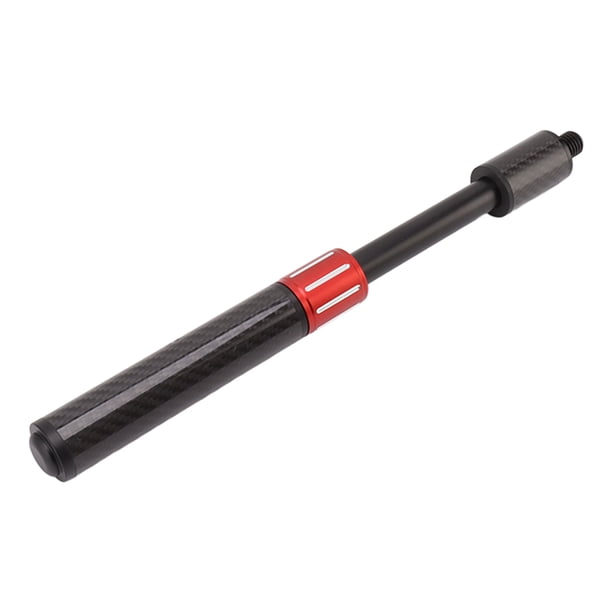 Extensión de taco de billar, piscina de billar de fibra de carbono Extensión de billar de fibra de carbono Extensión de taco de billar de fibra de carbono Estética elegante