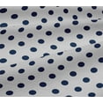 thumbnail image 5 of oneOone Viscose Jersey Navy Blue Fabric Polka Dots Dots Fabric For Sewing Printed Craft Fabric By The Yard 60 Inch Wide, 5 of 5
