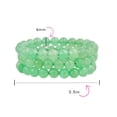 thumbnail image 3 of Bling Jewelry Womens Unisex Stackable Gemstone 8MM Stretch Bracelet Set of 3 for Men and Women, 3 of 5