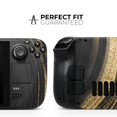 thumbnail image 2 of Design Skinz - Compatible with Steam Deck - Skin Decal Protective Scratch-Resistant Removable Vinyl Wrap Cover - Vivid Agate Vein Slice Foiled V2, 2 of 5