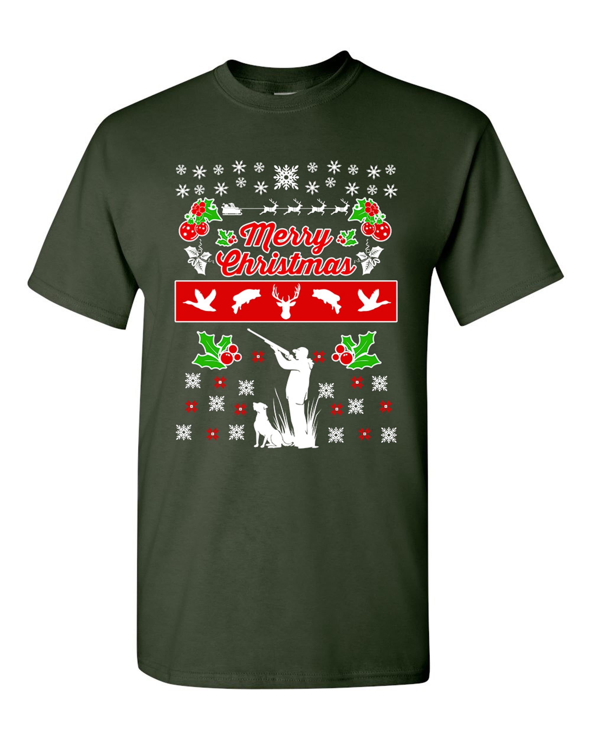 hunting ugly christmas sweater