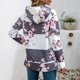 thumbnail image 5 of Sudadera con capucha y cordón con estampado informal a la moda para mujer, además de sudadera de terciopelo, blusa Fridja FKASFK5594, 5 of 5