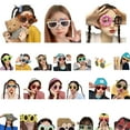 thumbnail image 4 of SDFGTstore Funny Party Sunglasses Novelty Fancy Eyeglasses Photo Booth Props for Birthday, 4 of 4