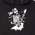 thumbnail image 3 of Instant Message - Skeleton Guitar  - Men's Pullover Hooded Fleece Sweatshirt, 3 of 6
