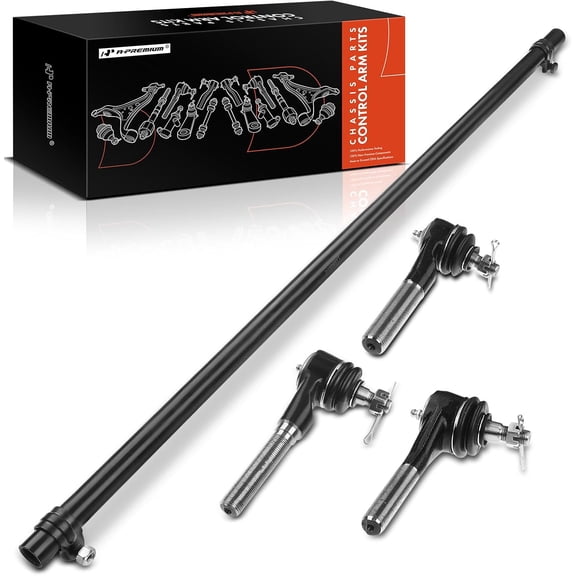 A-Premium Set of 4, Front Inner & Outer Tie Rod End Kit, Compatible with Jeep Grand Cherokee 1993-1998, Wrangler 1997-2006, Cherokee 1991-2001, Comanche 1991-1992, TJ 1997-2006