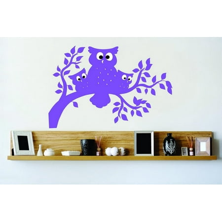 Do It Yourself Wall Decal Sticker Three Owls On A Tree Branch Night Watchers Decor Mural 22×30 Do It Yourself Wall Decal Sticker Three Owls On A Tree Branch Night Watchers Decor Mural 22×30