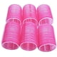 thumbnail image 3 of UrbHome Rulos de pelo grandes, autoagarre, rizadores de peluquería, grandes (los colores pueden variar), paquete de 12, 3 of 6