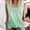 Green, variant on QUNYINEY Crew Neck Women Tank Top Gradient Sleeveless Casual Tops Going Out Loose Summer Tank Tops