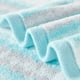 thumbnail image 3 of Juego de toallas de baño de algodón 70x140cm de grosor Toallas de baño absorbentes suaves azul menta verde 1 pieza Lavado de cara para el hogar Toallas de regalo Lavables a máquina Secado rápido 400g, 3 of 5