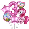 thumbnail image 1 of Conjunto de globos de látex de helio para fiesta de bebé, decoración de fiesta de cumpleaños de dibujos animados, suministros para niños y niñas, gran oferta, 1 of 4