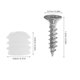 thumbnail image 2 of unbranded 200Ud Insertos De Plástico Para Bisagras Con Tornillos Para Reparar Puertas De, 2 of 8