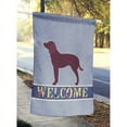 thumbnail image 2 of Carolines Treasures BB5505CHF American Water Spaniel Welcome Flag Canvas House Size  Large multicolor, 2 of 4