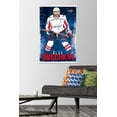 thumbnail image 2 of NHL Washington Capitals - Alex Ovechkin 17 Wall Poster with Wooden Magnetic Frame, 22.375" x 34", 2 of 5