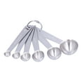 thumbnail image 3 of Domqga Ensemble de 6X Cuillères à Mesurer en Acier Inoxydable Outils de Cuisson, 3 of 8