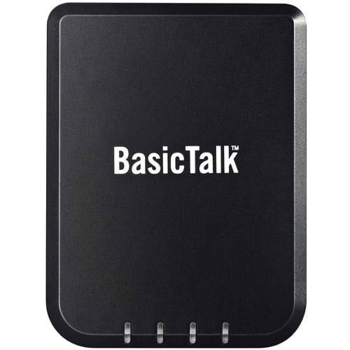BasicTalk Home Phone Device, Black