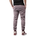 thumbnail image 4 of Ma Croix Mens Marled Jogger Pants Brushed Basic Solid Sweatpants, 4 of 4