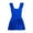 Blue, variant on Xfvqtps Womens One Piece Swimsuit Swimdress Skirt Hem Ruffle Slit Scoop Neck Backless Solid Color Beach Summer Monokini Swim Suit Army Green
