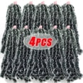 thumbnail image 2 of 4/1Pcs Christmas Tinsel Ribbons Green Cane Ribbon Garland Xmas Tree Hanging Pendent Ribbons Wreath Ornaments Party Home Decors, 2 of 5