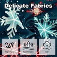thumbnail image 3 of Snowflake Covers- Set of 2 Throw Pillows in Various Sizes (16x16, 18x18, 20x20 inches) with Stylish Patterns for Home Decor and Comfort - Pillow Inserts Included, 3 of 6