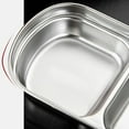 thumbnail image 6 of Stainless Steel Dipping Dishes, Stackable Soy Dipping Bowls, Multi-Compartment Seasoning Container, Versatile Korean-Style Dish for Barbecue, Ideal for Sauces and Small Plates, 6 of 9