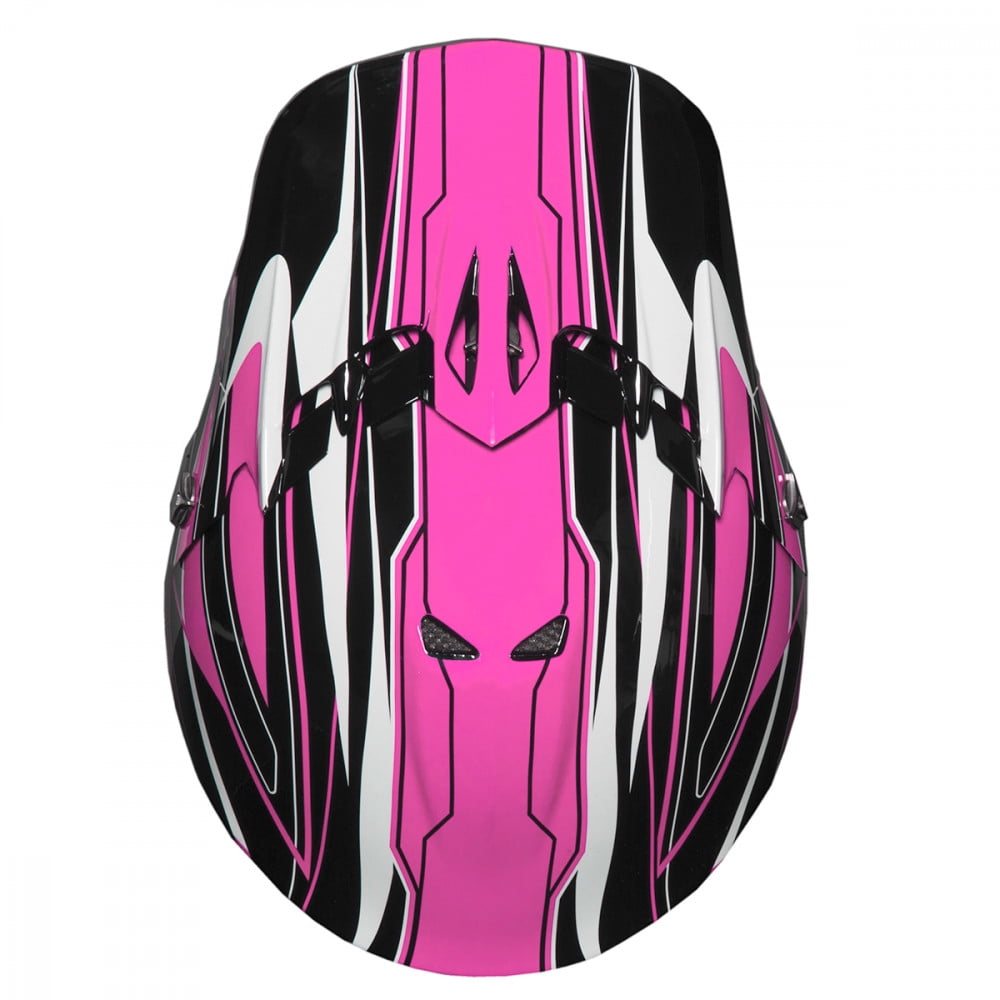 Raider GX3 Motocross Youth Helmet DOT Approved - Pink - Large