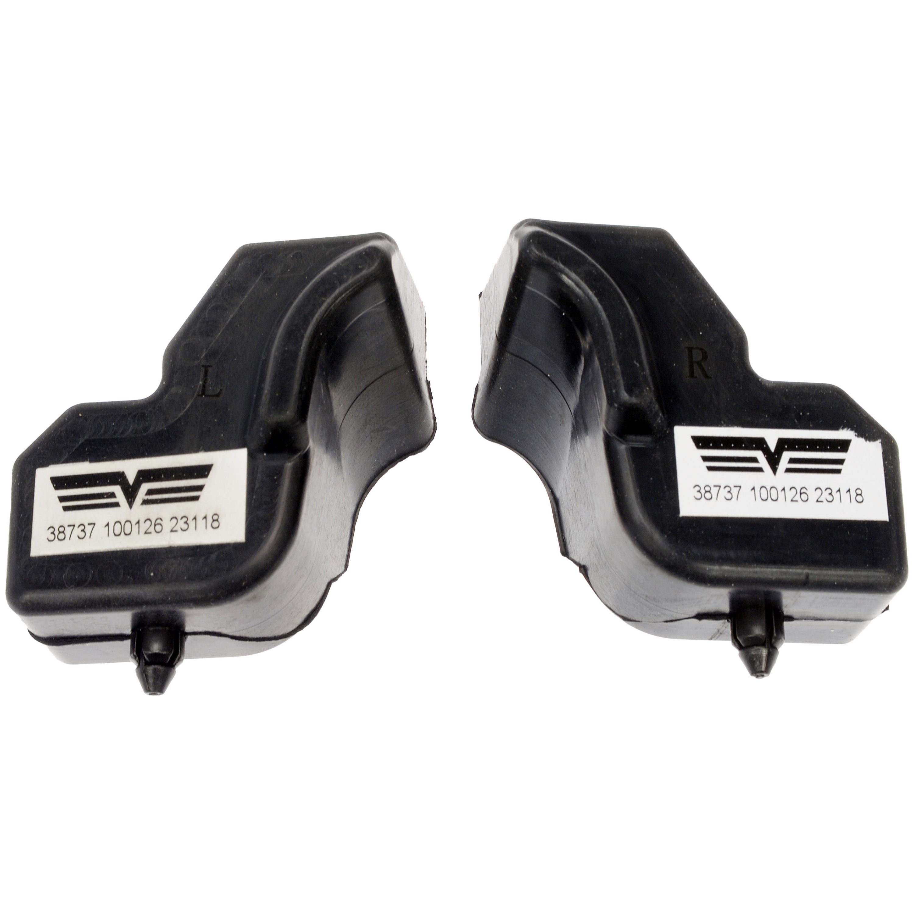 Dorman 38737 Tail Gate Bumper Stops for Specific Ford Models (Pack of 2)