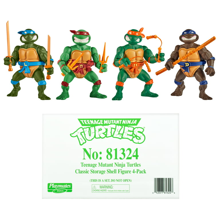 Teenage Mutant Ninja Turtles NECA Animated Series 4 Pack (Cartoon)