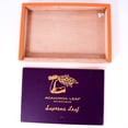 thumbnail image 2 of Aganorsa Leaf Robusto Supreme Leaf Empty Wood Cigar Box 9" x 6" x 1.25", 2 of 4