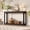Black, variant on Sofa Table for Behind Couch, 55 Inch Narrow Console Table with Curved Legs and Open Shelf, Slim Entryway Hallway Table for Living Room, Black