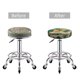 thumbnail image 5 of Balery Pineapples Palm Leaves Fundas de asiento para taburete de bar redondo de tela de terciopelo ajustables que protegen de arañazos y manchas para sillas de 14 a 17 pulgadas.-13 inch, 5 of 7