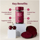 thumbnail image 2 of Snap supplements Heart Beets Gummies (Sugar Free) 60ct, 2 of 5