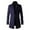 Navy, variant on Fgnfyis Mens Jackets Solid Color Lengthened Prom Jacket Suit Long Sleeved Stand Collar Trench Fit Formal Banquet Winter Coats for Men Navy XXXXL