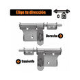 thumbnail image 5 of "2 Pcs Pasador Cerrojo Puerta Cerradura Acero Inoxidable 6in BELUG Plateado ", 5 of 5
