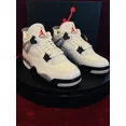 thumbnail image 2 of Ni - ke Air Jordan 4 Retro White Cement 2025 Size 9 FV5029-100, 2 of 5