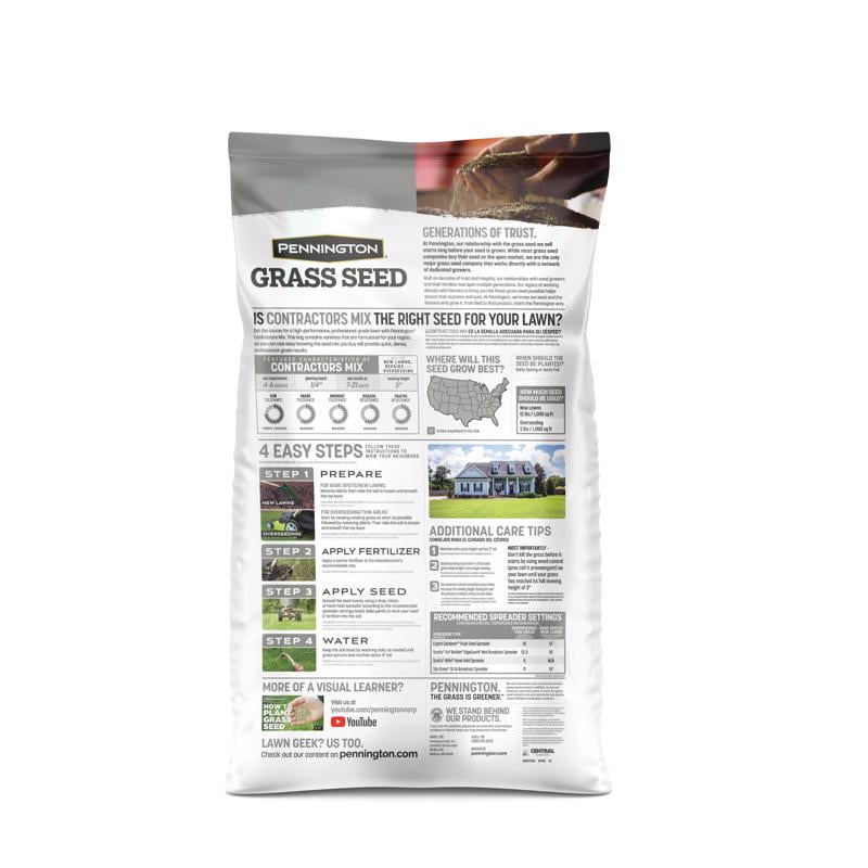 Pennington Seed Grass Seed Contractors Mix South - 20 lbs