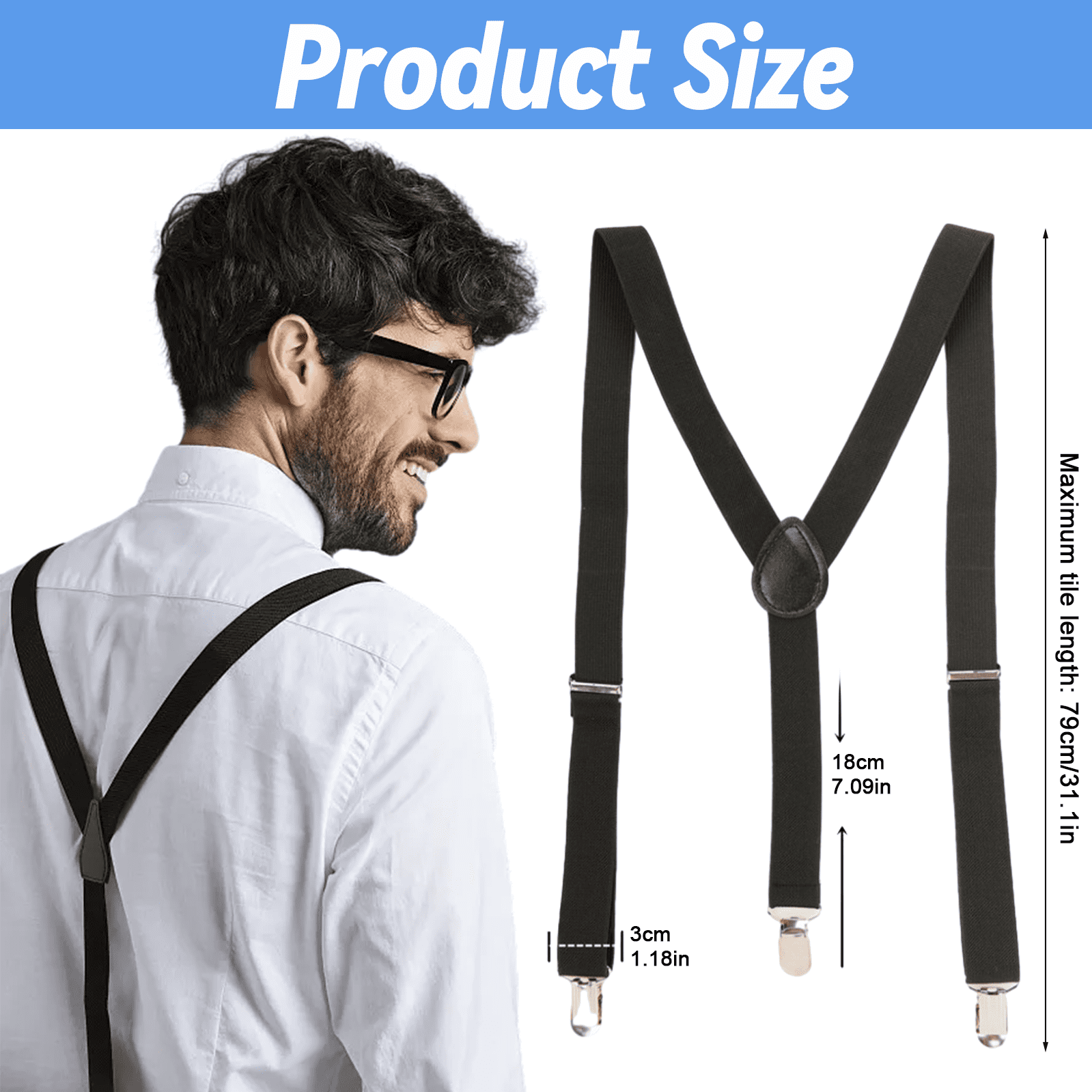 Gents trouser braces 2025