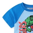 thumbnail image 3 of Marvel Avengers Short Sleeve T-Shirt and French Terry Shorts Set (Boys), 2 Piece Set, Sizes 2T-7, 3 of 7