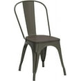 thumbnail image 5 of YEXJ 18 Inch Classic Iron Metal Dining Chair with Wood Top/Seat Indoor-Outdoor Use Chic Dining Bistro Cafe Side Barstool Bar Chair Coffee Chair-Wood Padding-Metal, 5 of 19