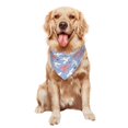 thumbnail image 5 of Naloa Cartoon Poodle Dog Dog Bandanas 1PC Washable Triangle Dog Scarfs Premium Durable Fabric, for Small Medium Large Dogs and Cats, 5 of 6