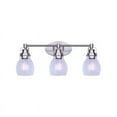 thumbnail image 3 of Canarm  Seeded Glass Vanity Light 3 Light, 3 of 5