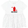 thumbnail image 3 of Inktastic Ketchup Lover Funny Girls Baby Dress, 3 of 5