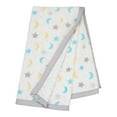 thumbnail image 2 of Parent's Choice Deluxe Plush Reversible Blanket Unisex Stars, 2 of 7