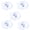 White, variant on 5 Pcs Orange Stretchy Spider Web Halloween Decor Spooky Indoor Outdoor Scene Setter Props Vivid Cobweb Party Decorations 50 inches / 127 cm Creepy Artificial Cotton Set Easy Setup