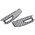 thumbnail image 4 of Riwesomey Rejillas de luz antiniebla Estilo panal Negro Parachoques delantero Inferior Accesorios para automóviles Suministros de repuesto Vehículos, repuestos y accesorios Mis, 4 of 6