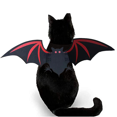 thumbnail image 4 of Disfraz de perro de Halloween, disfraz de mascota con alas de murciélago para perros pequeños, medianos y grandes Ormromra CPB-CJZ40-5, 4 of 5