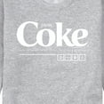 thumbnail image 3 of Coca-Cola - Drink Coke Enjoy - Men's Crew Neck Fleece Pullover, 3 of 5