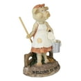 thumbnail image 4 of Welcome to The Pigsty Whimsical Cinderella Pig Carrying A Pail and Mop Figurine, 4 of 9