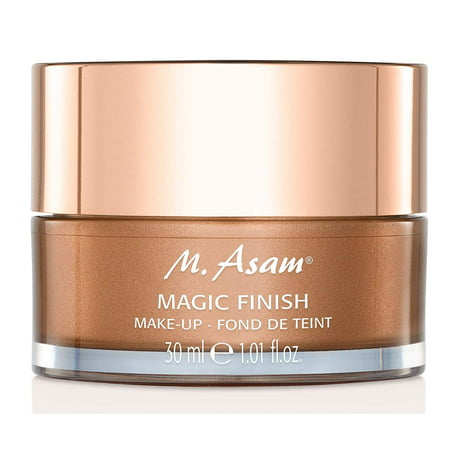 M. Asam, Magic Finish, Lightweight, Wrinkle-Filling Makeup Mousse, 4-In-1, Primer, Concealer, Foundation and Powder - 1.01 Ounce (30 ML) - Made in