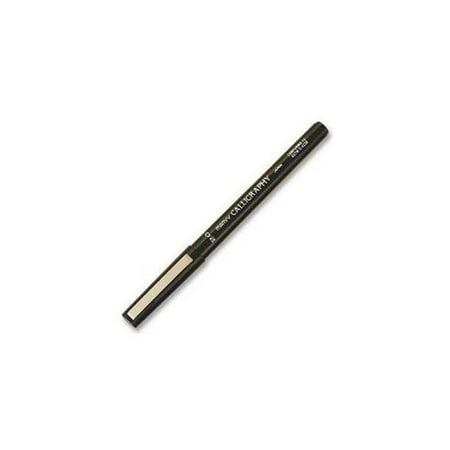 - Marvy Calligraphy Marker - Fine Pen Point Type - 2 Mm Pen Point Size - Black Ink - Black Barrel - 1 Each (6000FS1)