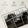 thumbnail image 6 of Elephant Stock Weight Plates And Bar Wall Art - Horizontal Multi Panel Canvas - Gym/sport Rooms Wall Decor - Sports Multi Panel - Brown And Gray Decor - 57" x 36", 6 of 8